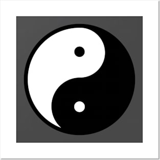 Yin-Yang Symbol Posters and Art